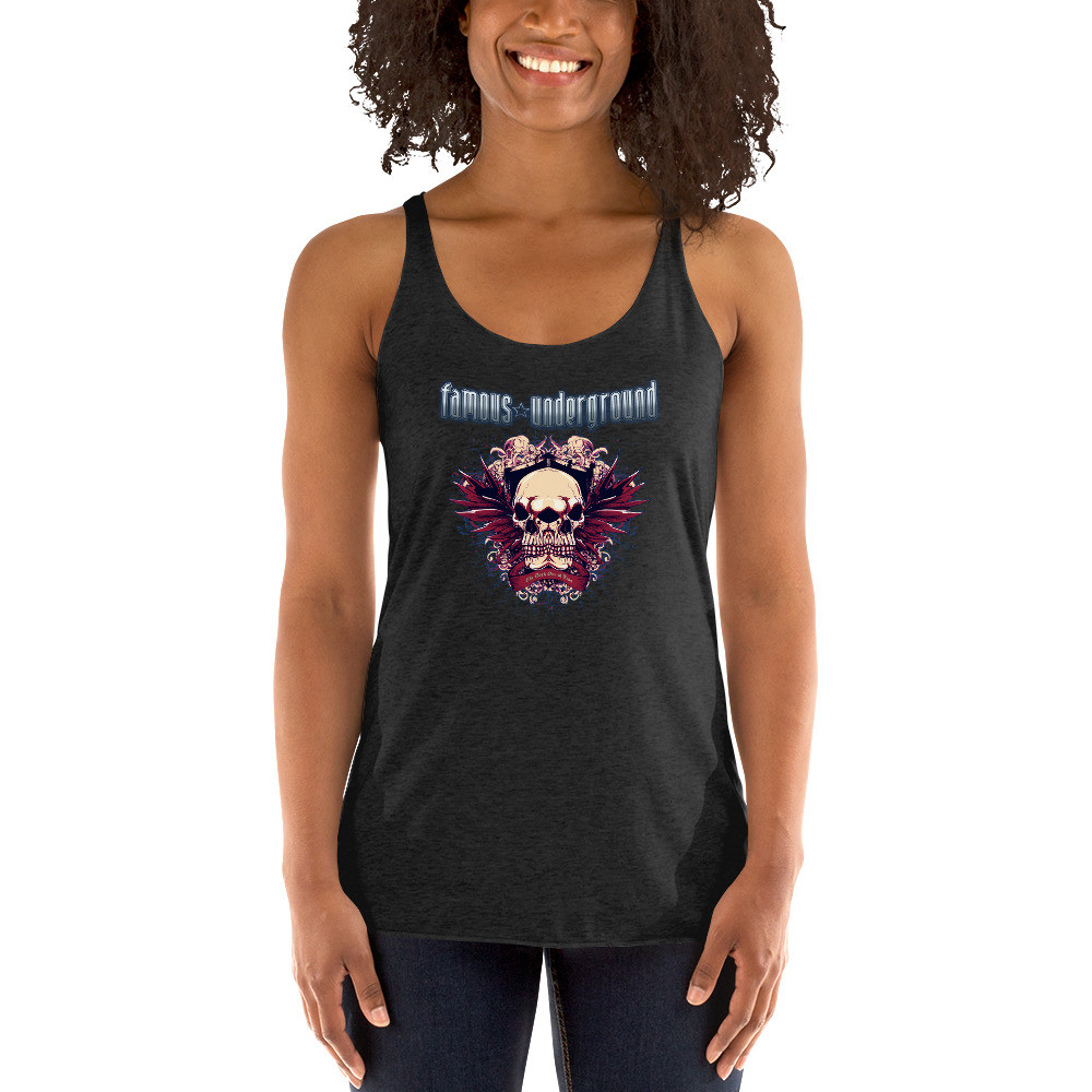 The Dark One of Two Racerback Tank