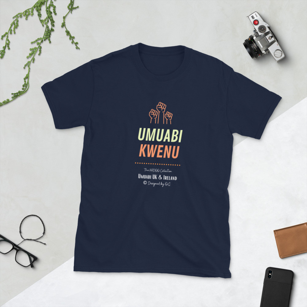Umuabi Kwenu! - Budget Short-Sleeve Unisex T-Shirt {Basic Colours}