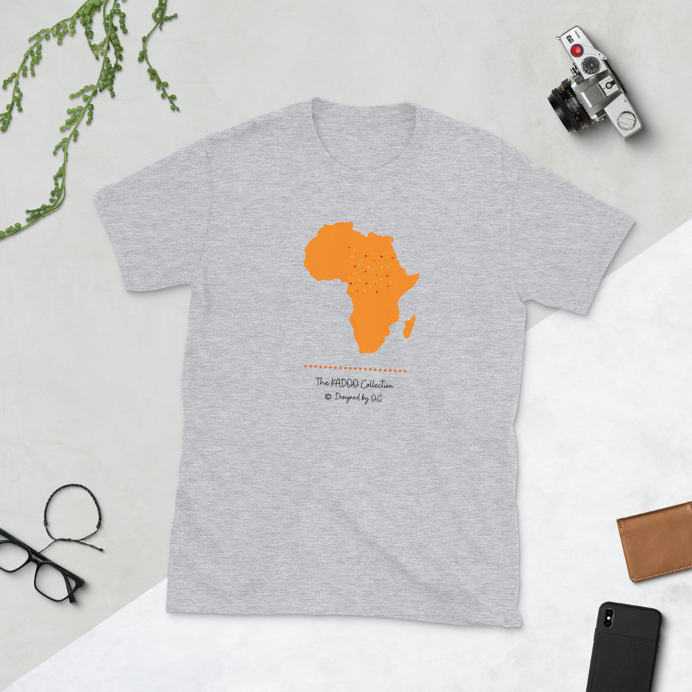 African Glow - Budget Short-Sleeve Unisex T-Shirt {Basic Colours}