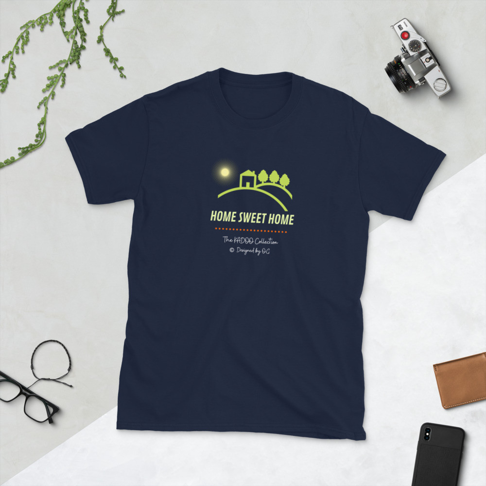 Home Sweet Home! Budget Short-Sleeve Unisex T-Shirt {Basic Colours}