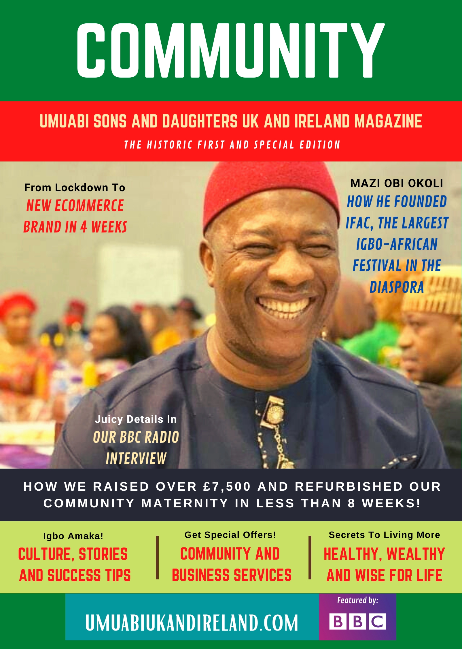 * Community Magazine! * The Historic First Ever Edition *