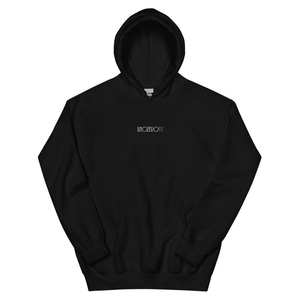 "UNOZERO FIT" Hoodies Purple/White