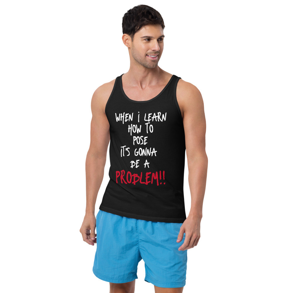 Men's "How to Pose" Tank