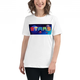 Woman's - STARS Step Into The Galaxy Tee Shirt