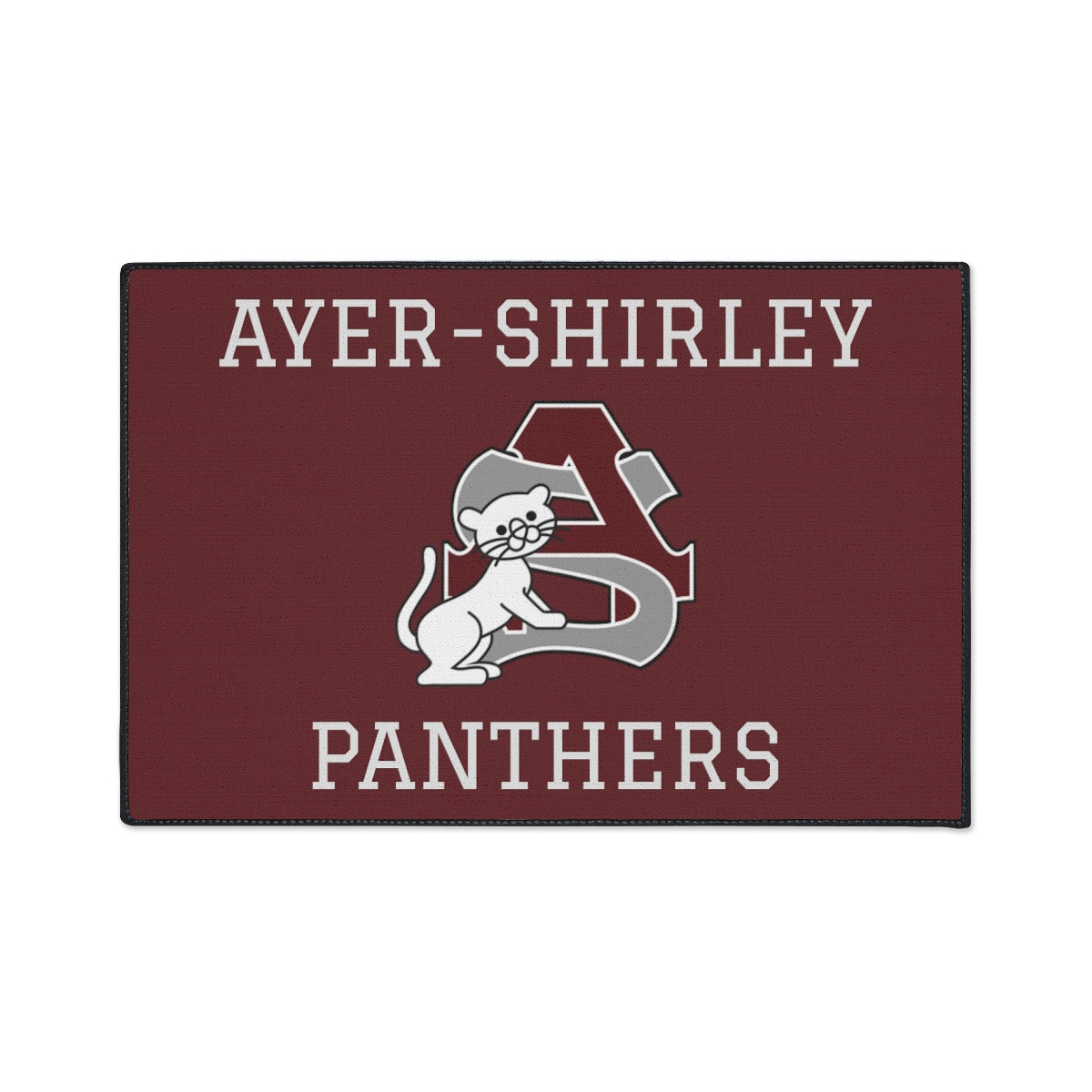 Ayer-Shirley little panthers Heavy Duty Floor Mat