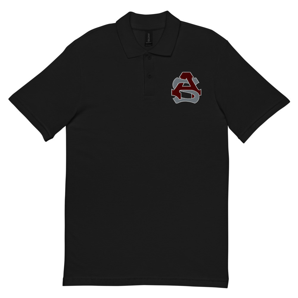 Ayer-Shirley logo Unisex polo shirt