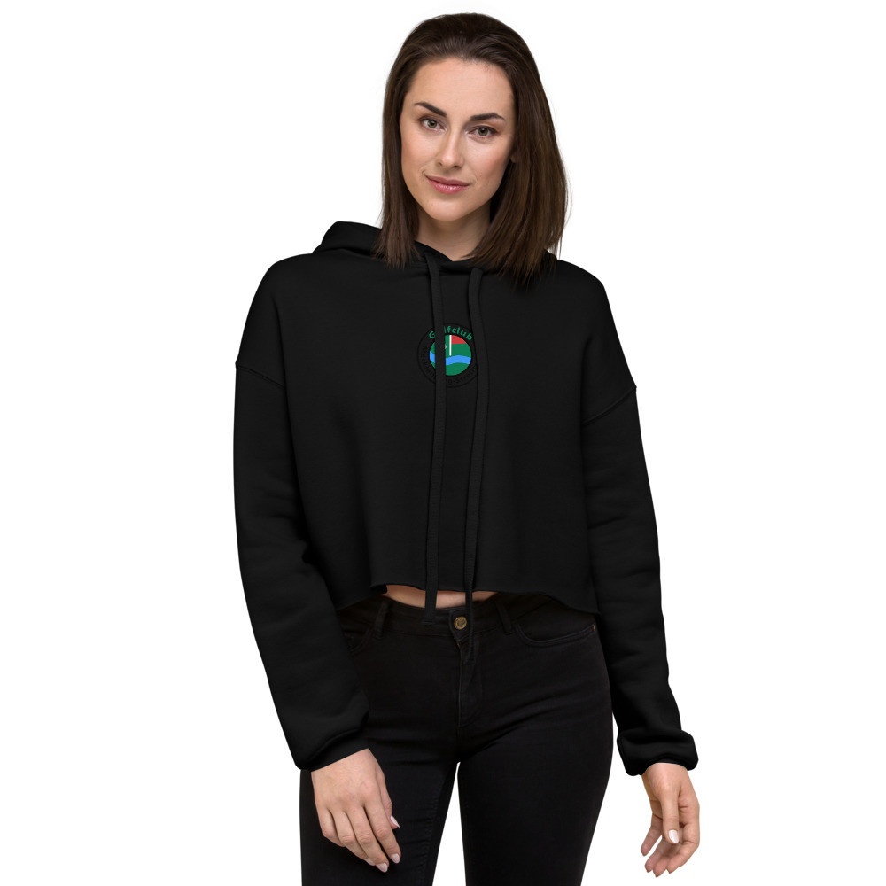 Crop Hoodie für Damen mit unserem GC-Logo