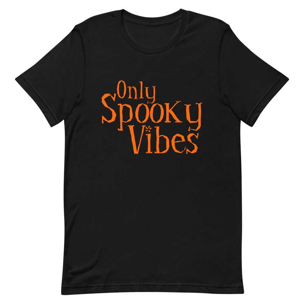 Only Spooky Vibes unisex eco t-shirt