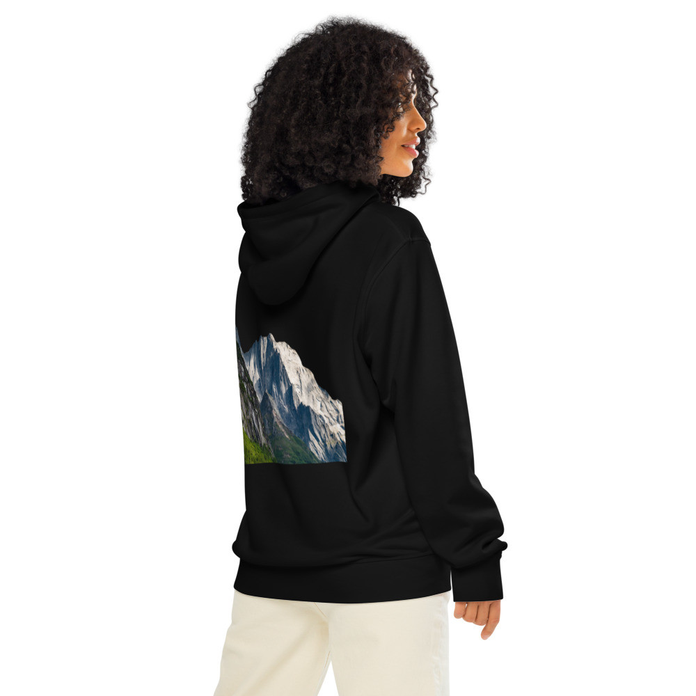 Unisex organic mid-weight hoodie