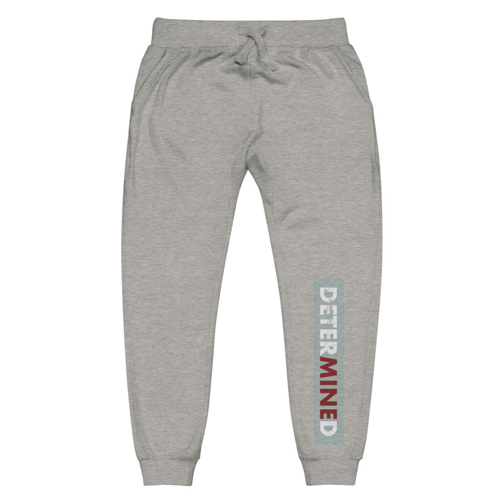 Determined Unisex fleece sweatpants