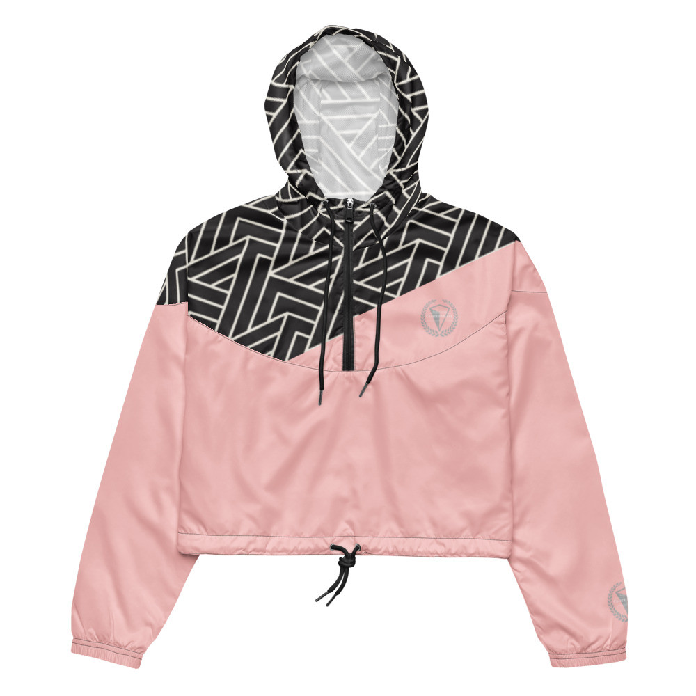 Iced Rose Women’s cropped windbreaker