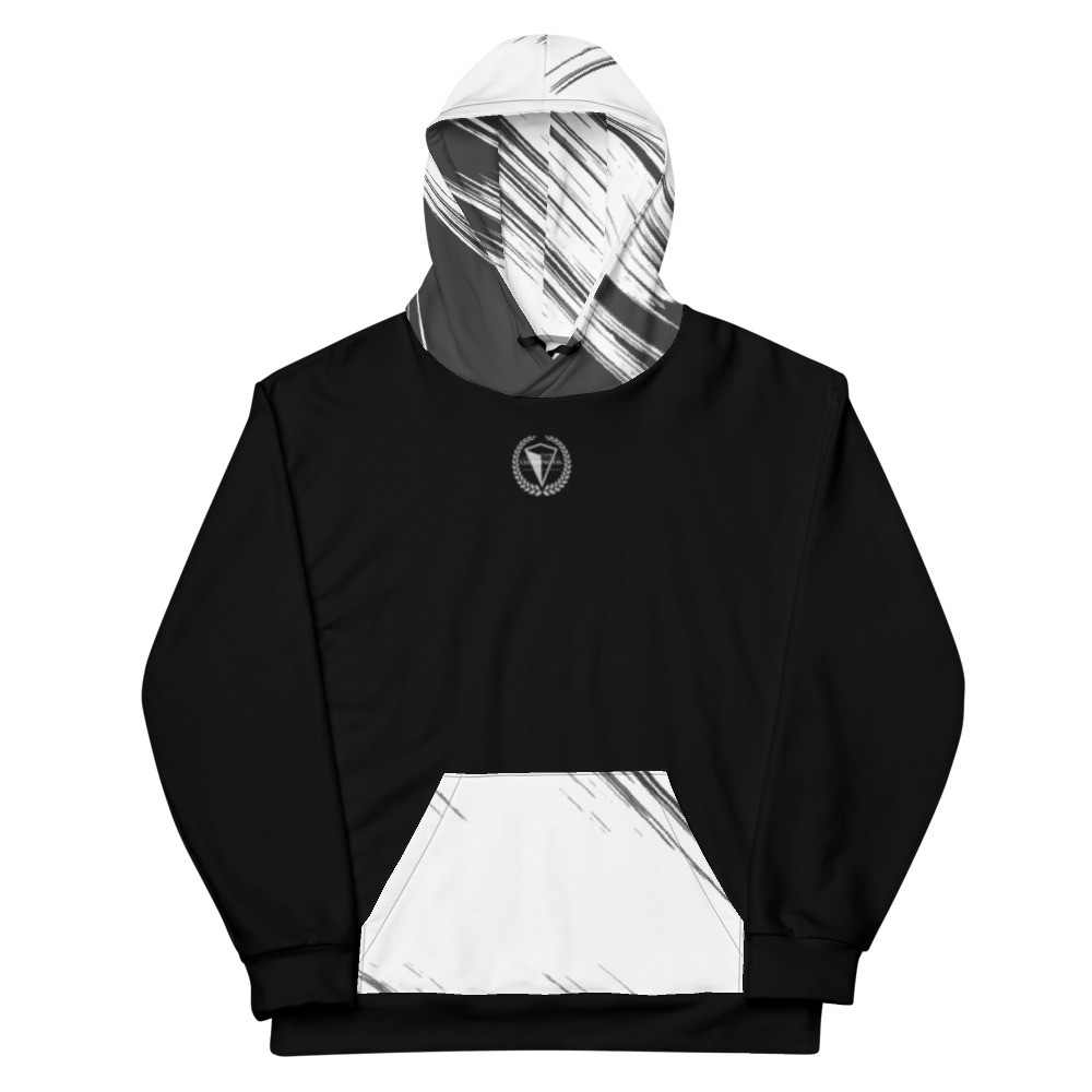 Shredded all over Unisex Hoodi