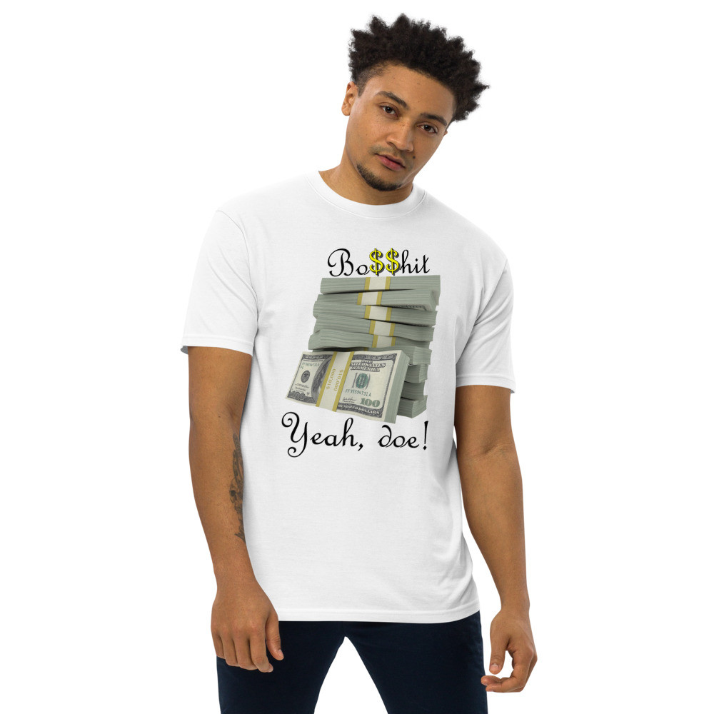 918Zone Clo. "Yeah, doe!" Men’s Premium Heavyweight Tee