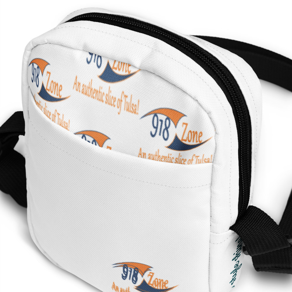 918Zone Clo. AASOT Utility Crossbody Bag white, orange & blue