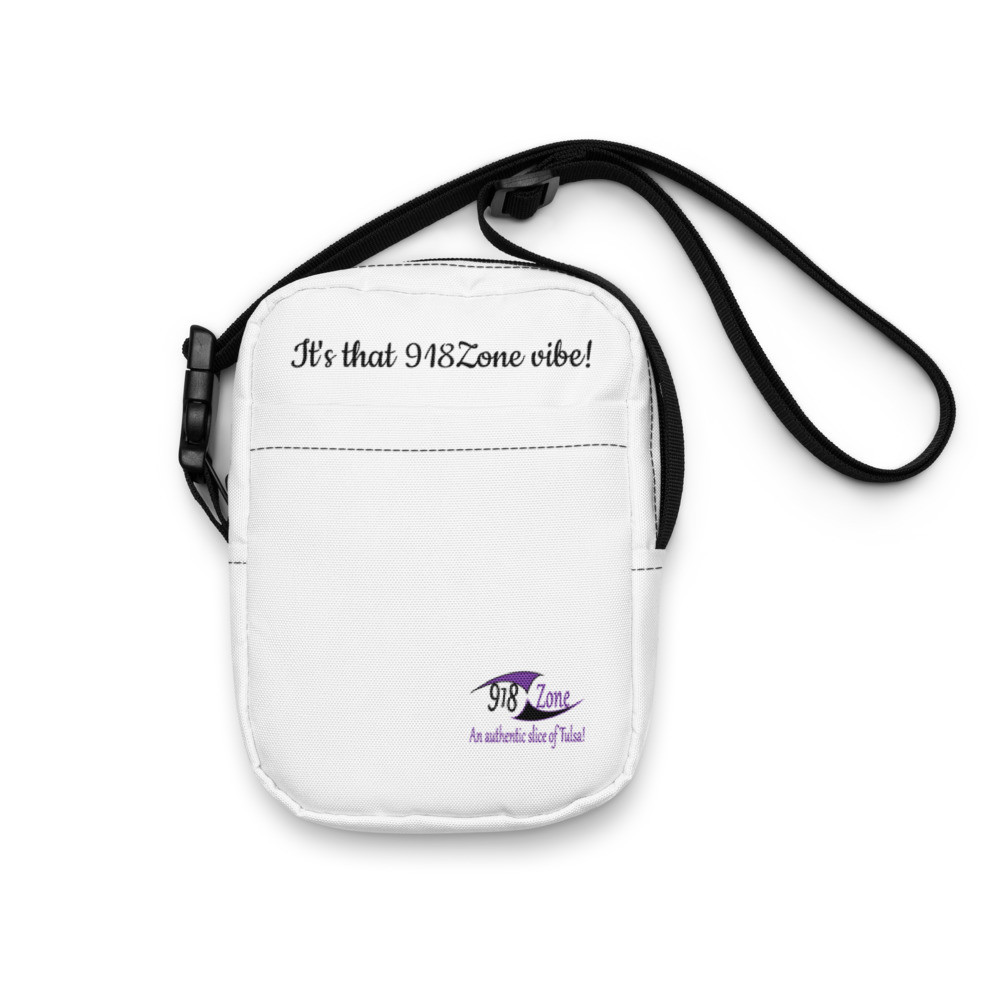 918Zone Clo. AASOT Utility Crossbody Bag white, purple & blk