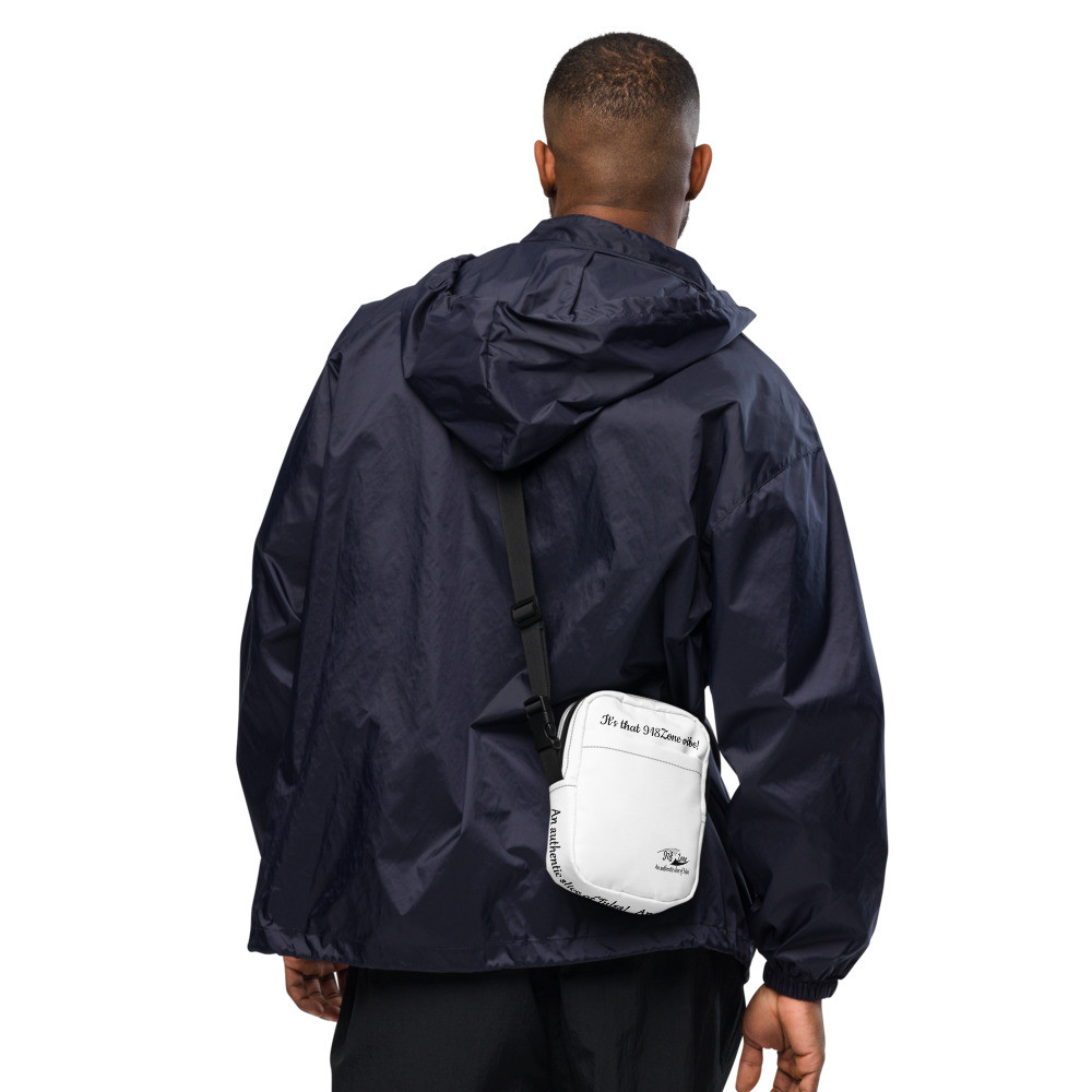 918Zone Clo. AASOT Utility Crossbody Bag white, blk & white