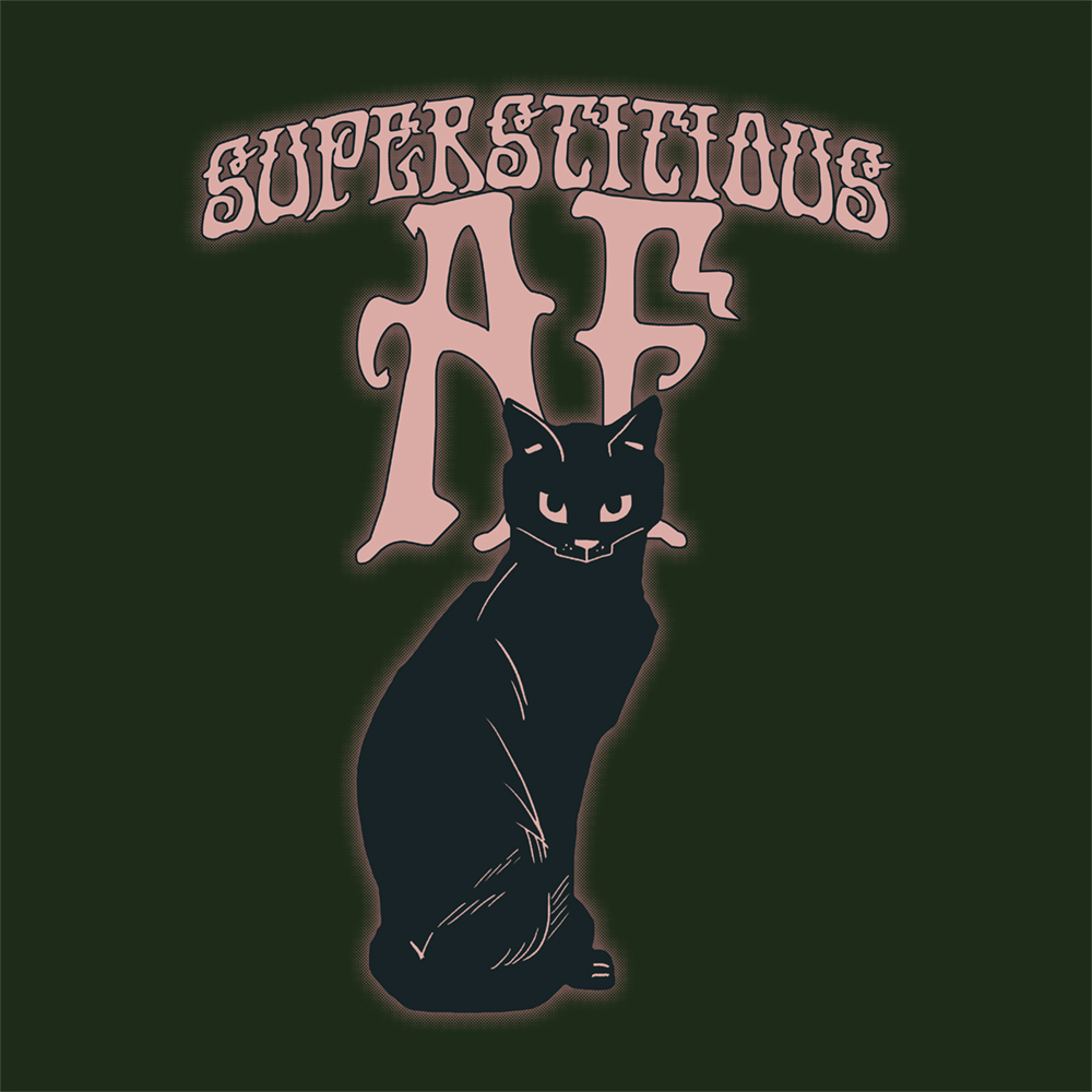 Superstitious - Women's short sleeve t-shirt