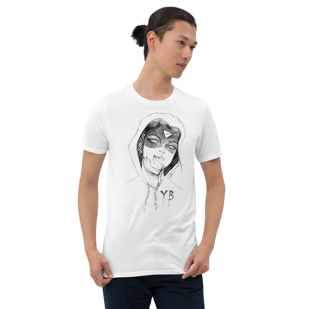 White t-shirt Y.B Unisex collection 2