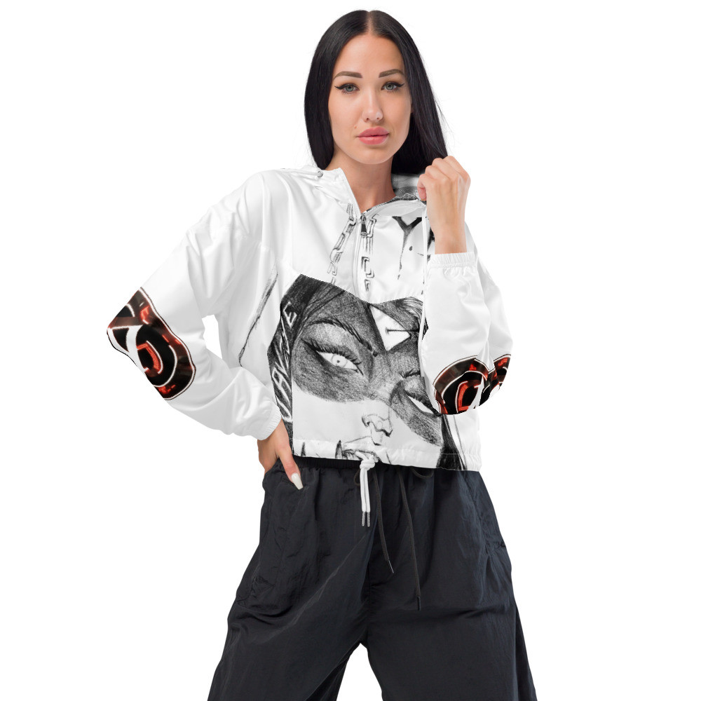 Women’s cropped windbreaker