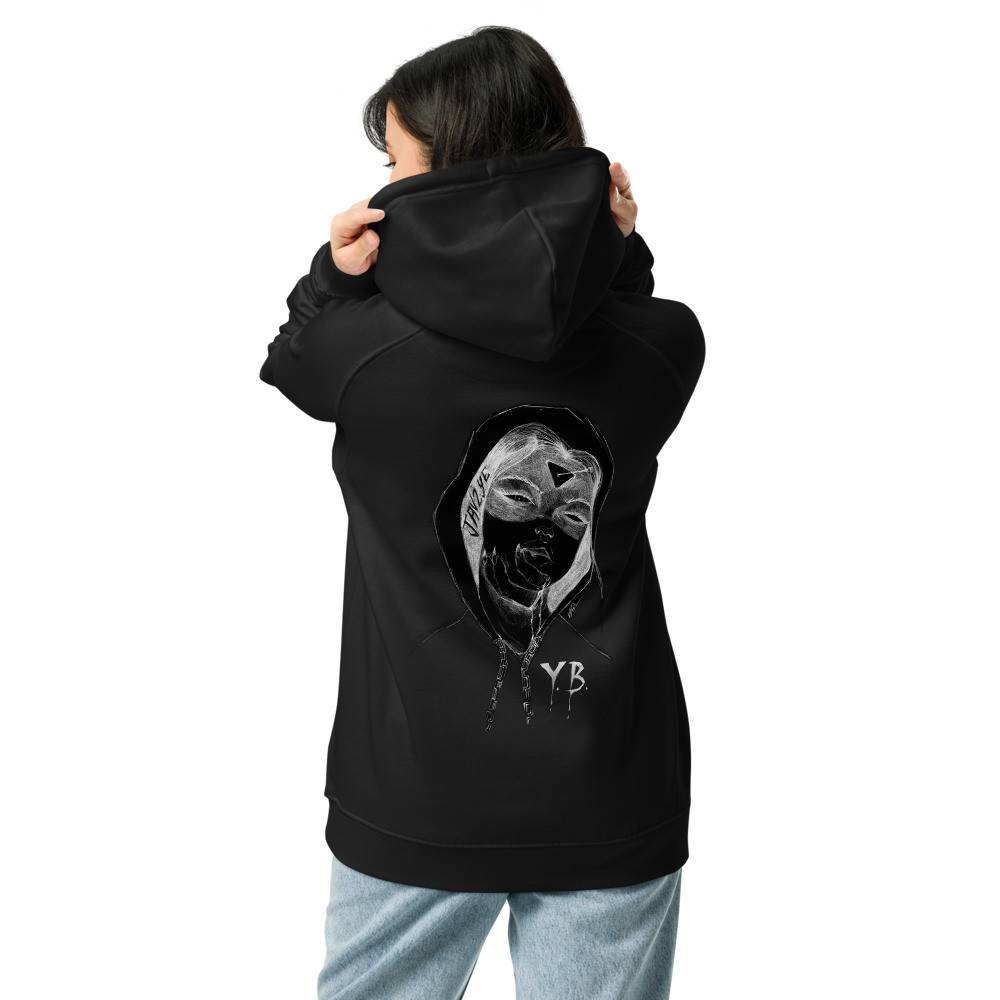 Unisex eco raglan hoodie