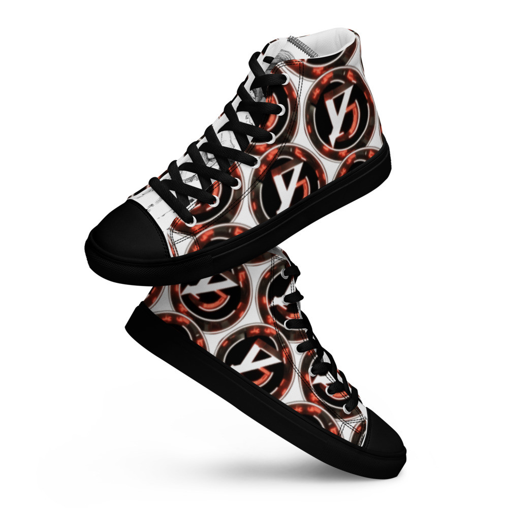 Men’s high top canvas shoes collection 2 Black
