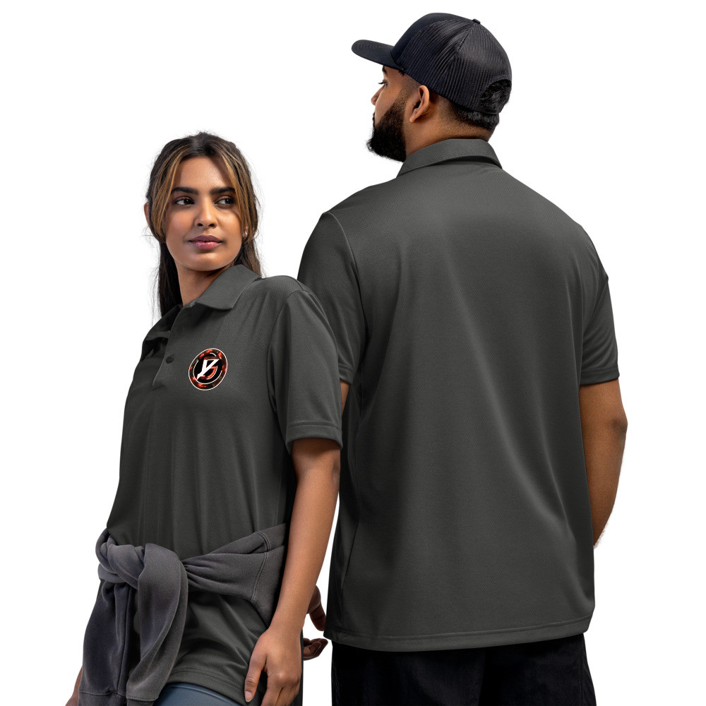 adidas space-dyed polo Y.B