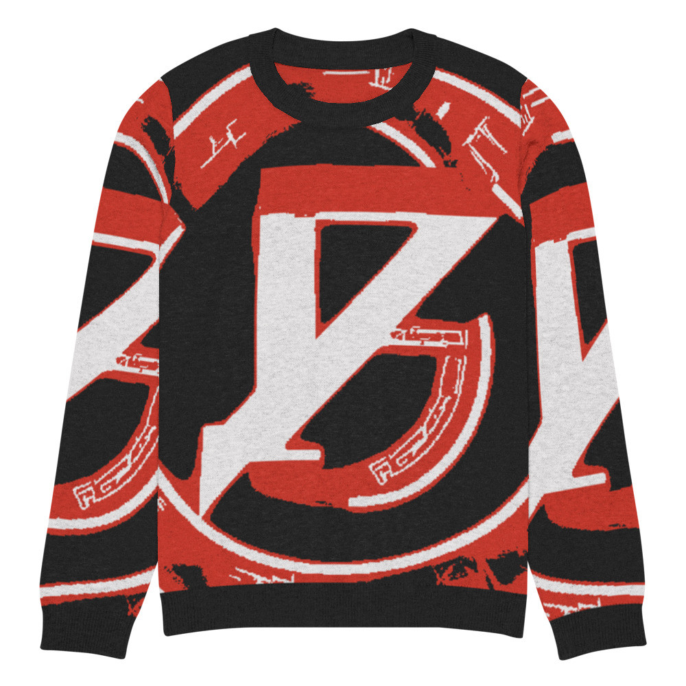 Knitted crew neck sweater Y.B