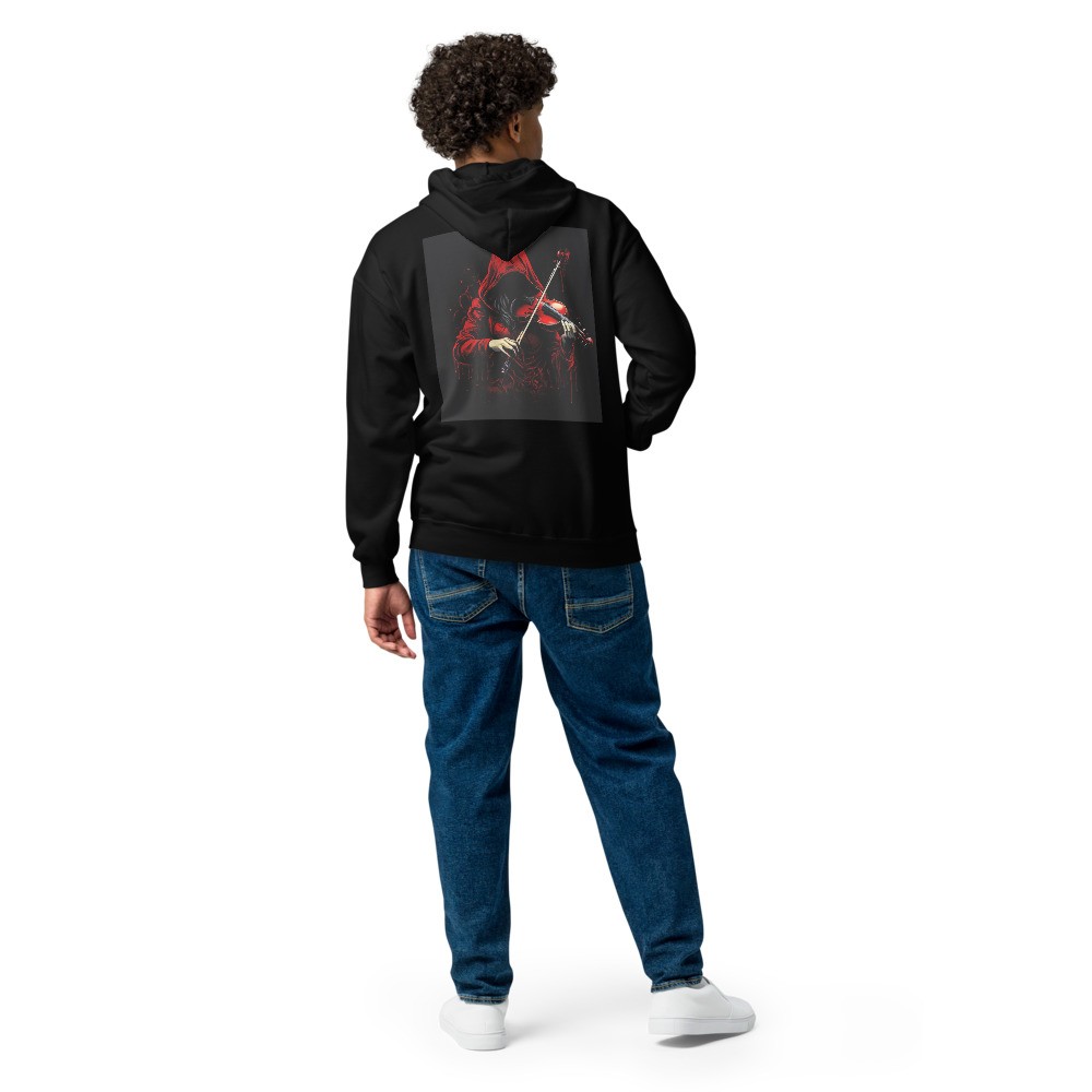 Unisex heavy blend zip hoodie KOLLAPSE