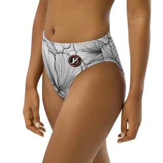 Recycled high-waisted bikini bottom Y.B