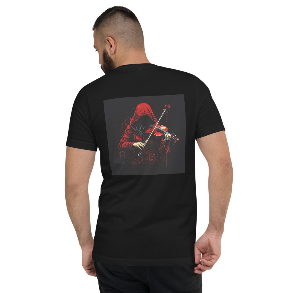 Unisex Short Sleeve V-Neck T-Shirt KOLLAPSE