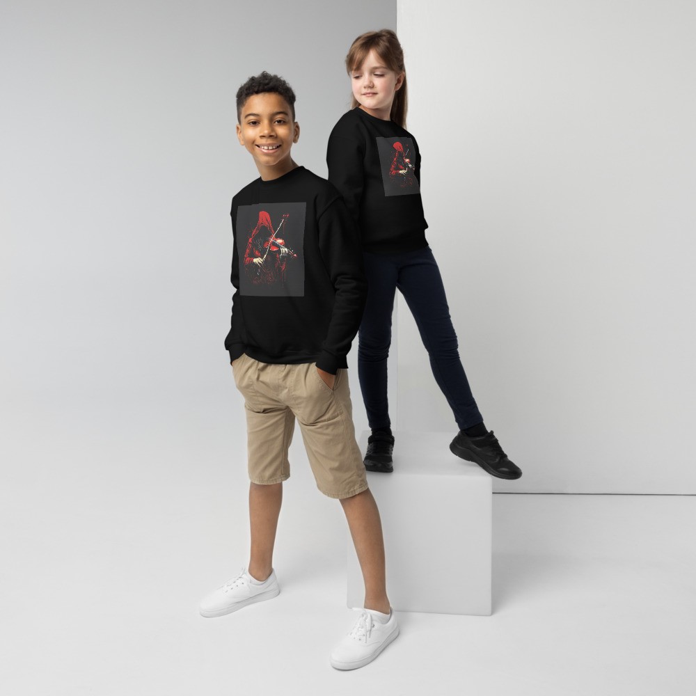 Youth crewneck sweatshirt KOLLAPSE