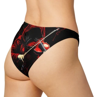 Recycled V-cut bikini bottom KOLLAPSE