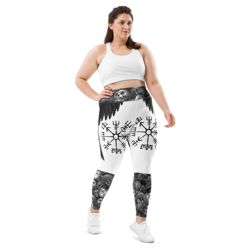 Fallen Valkyrie - All-Over Print Plus Size Leggings
