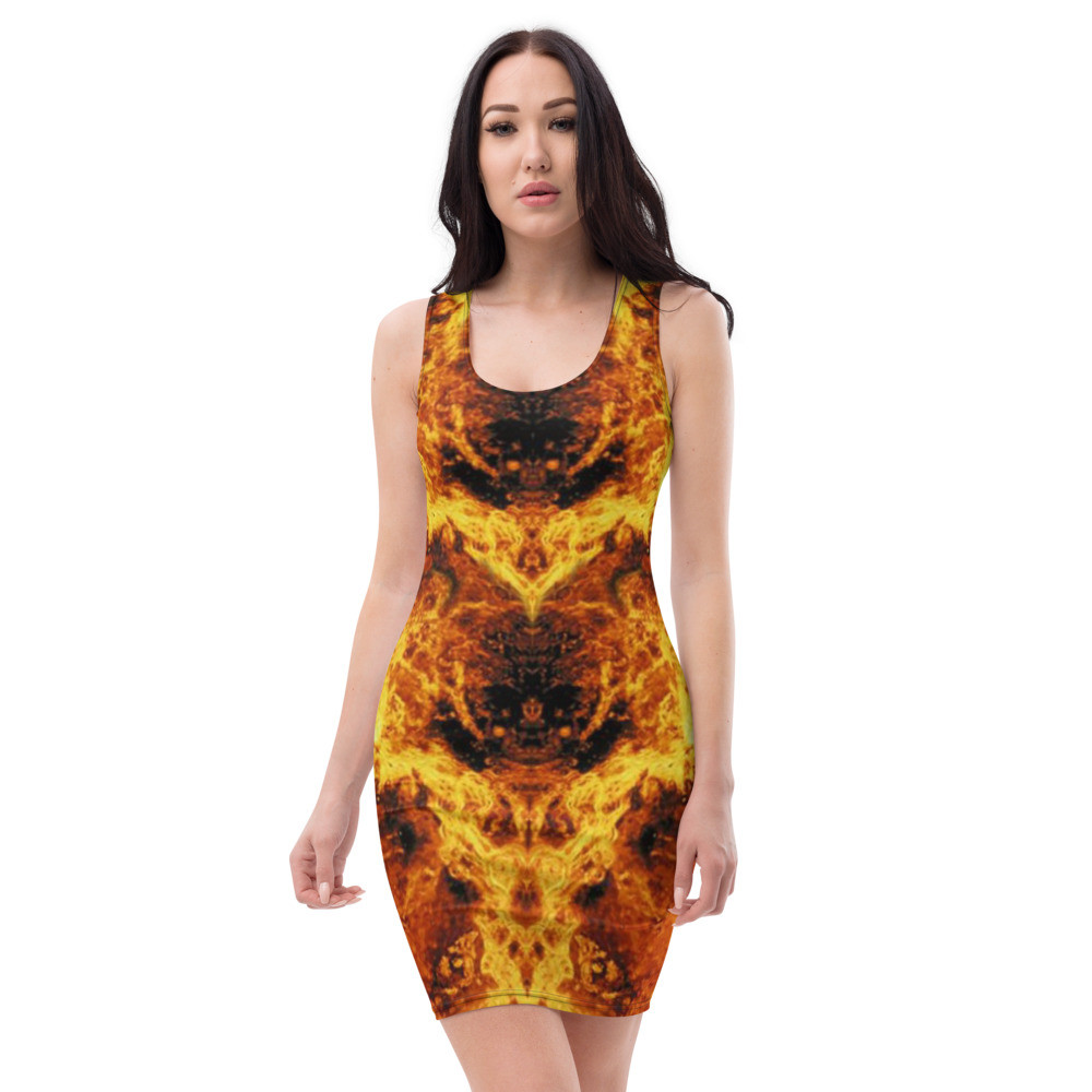 Infernal Rage - Sublimation Cut & Sew Dress