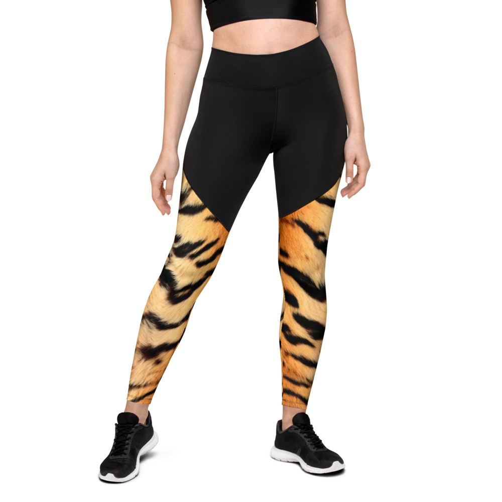 Tiger Fur - Sports Leggings