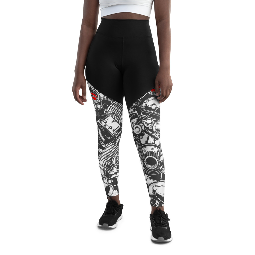 Blown: Redline Edition - Sports Leggings