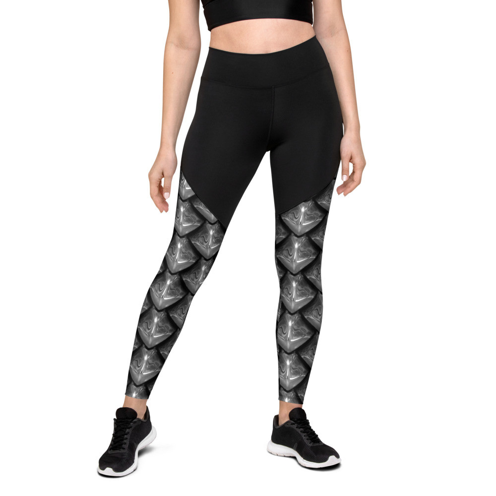 Steel Dragon - Sports Leggings