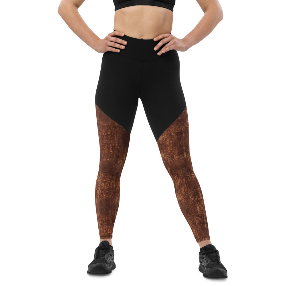 In Rust We Trust - Sports Leggings