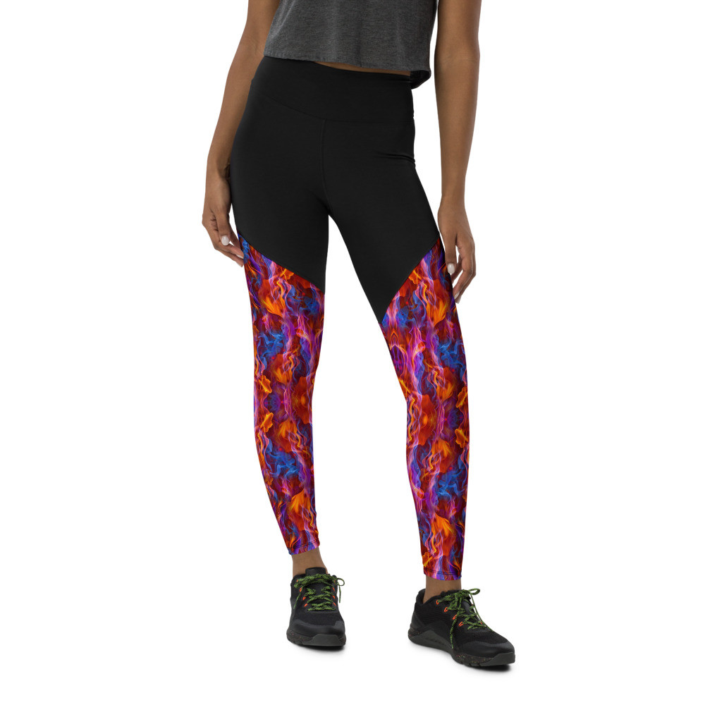Dragon Fire - Sports Leggings