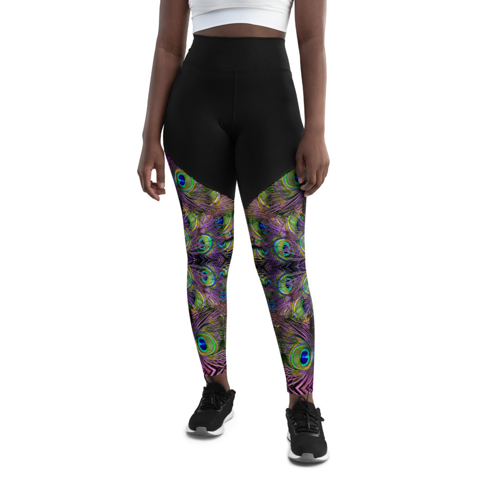Peacock - Sports Leggings