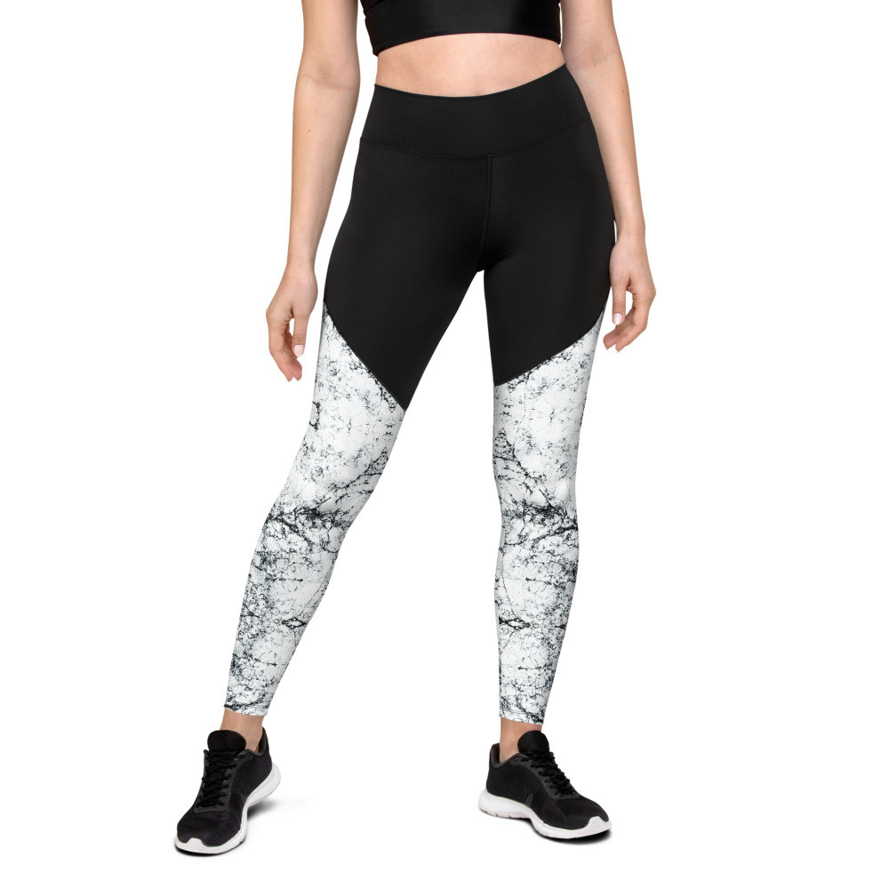 Marble Madness - Sports Leggings