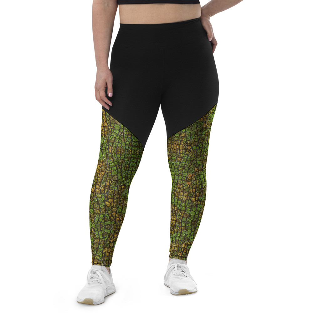 Lizard Queen - Sports Leggings