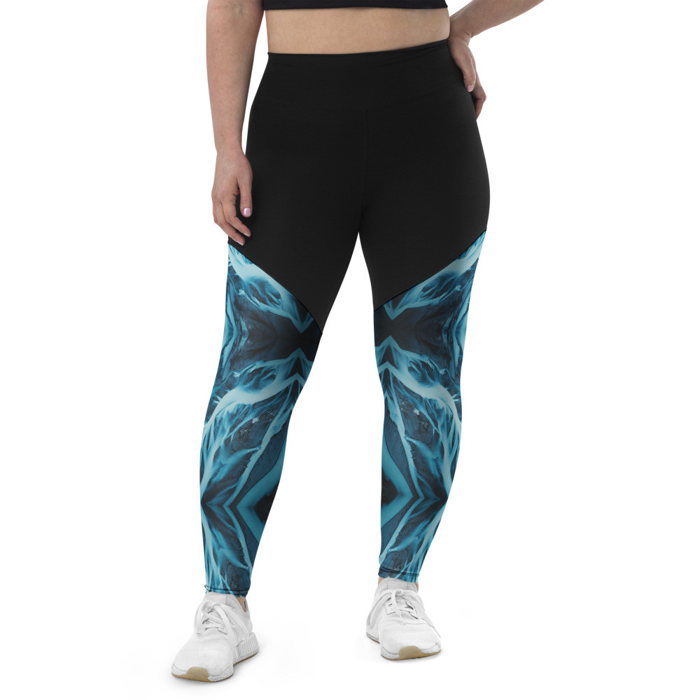 Ice Veins - Sports Leggings