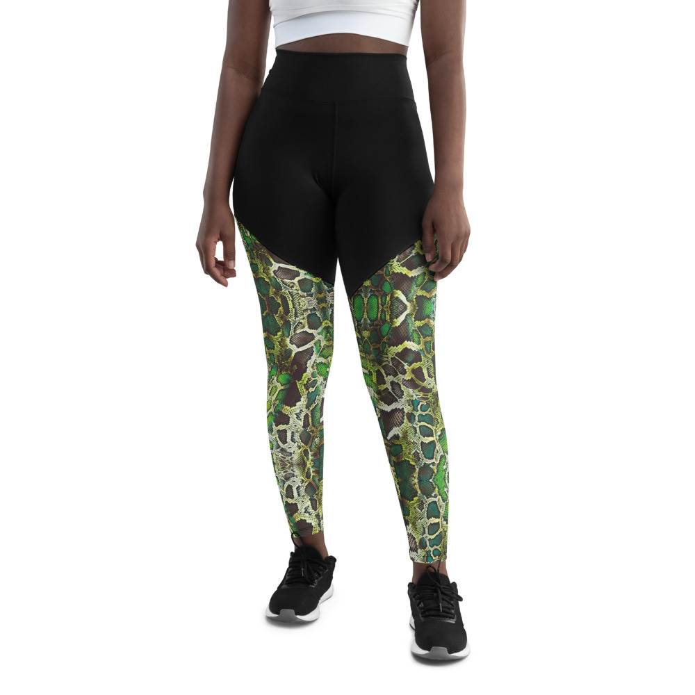 Emerald Boa - Sports Leggings