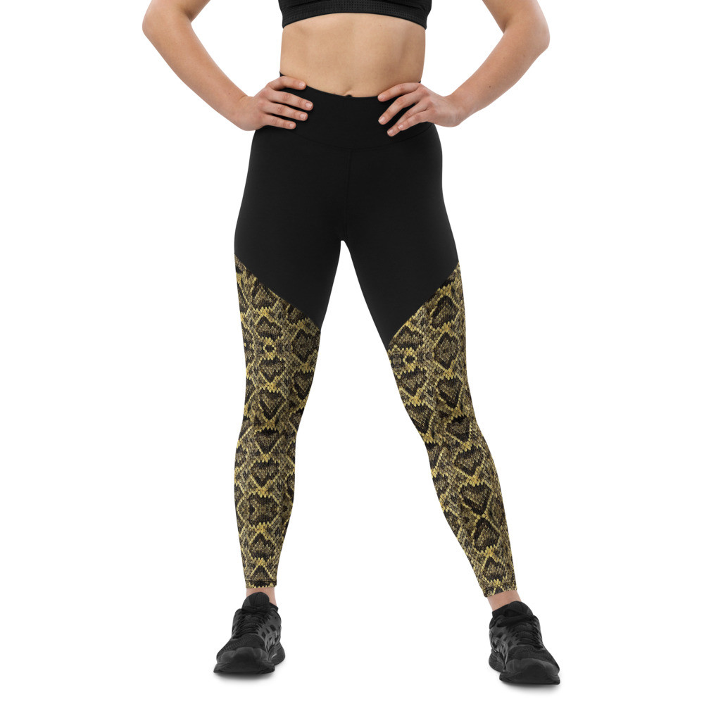 Diamondback Rattler - Sports Leggings