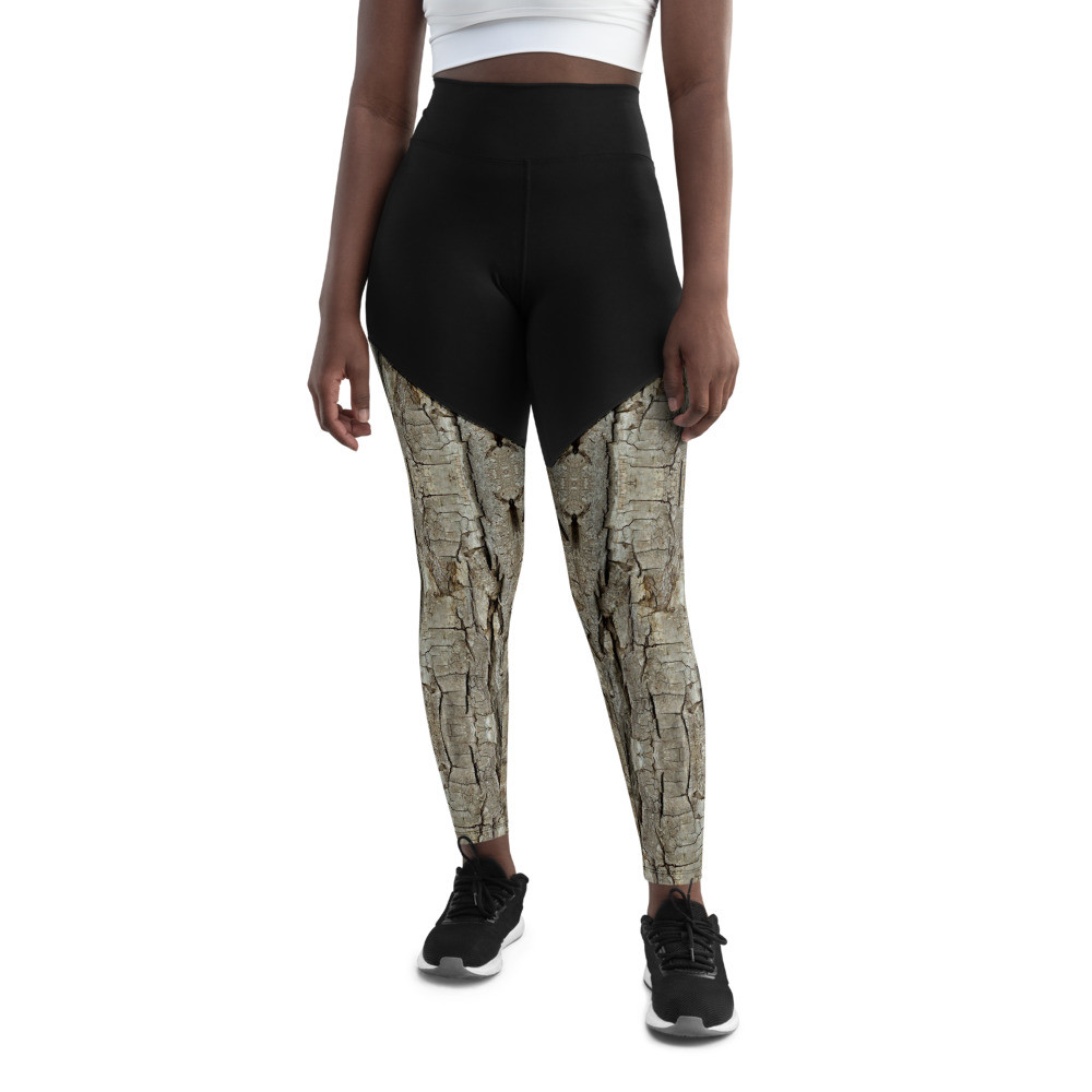 Tree Bark - Sports Leggings