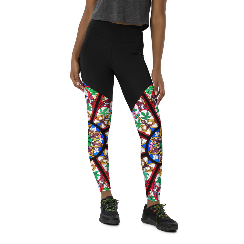 Stained Glass - Sports Leggings