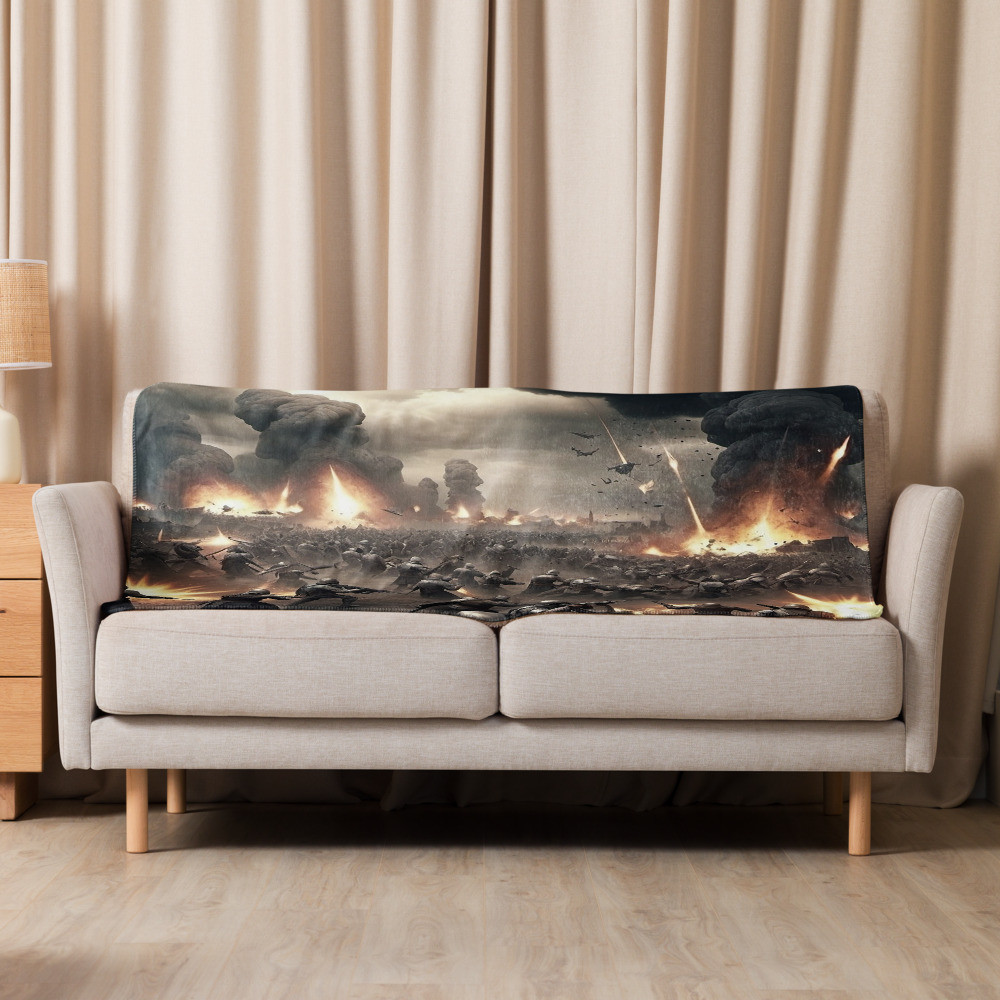 Make War - Sherpa blanket