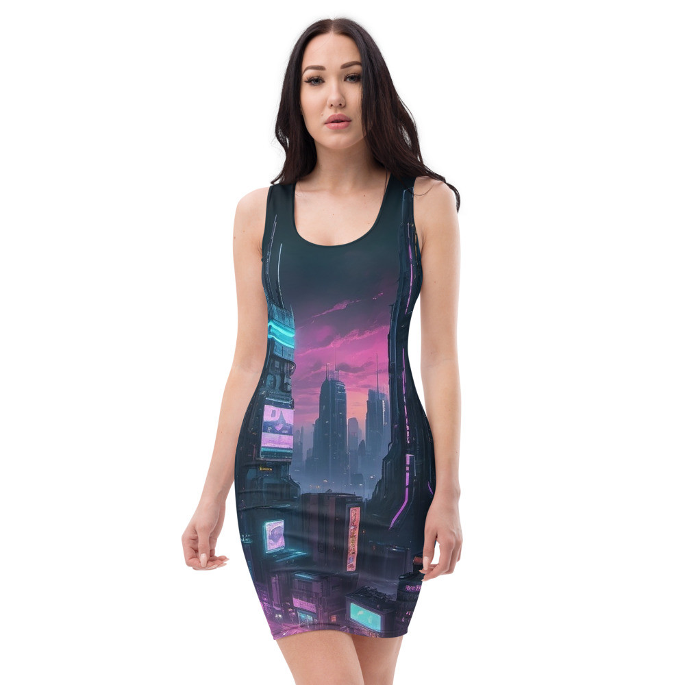 Neon Dreams - Bodycon dress
