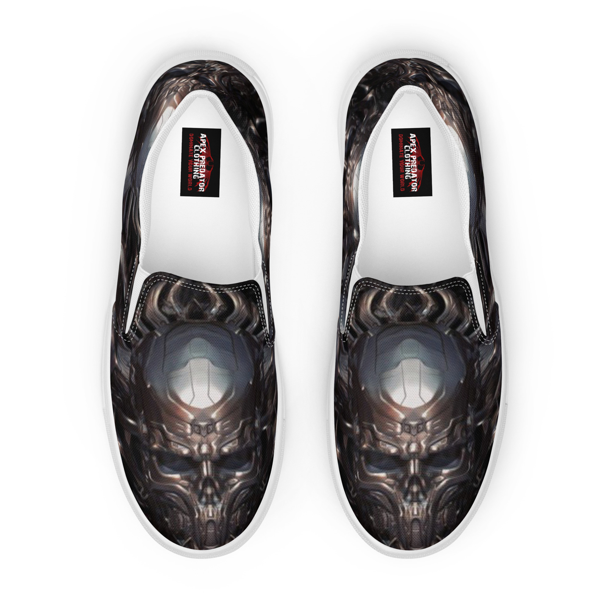 Mechanized Terror - Women’s slip-on canvas shoes